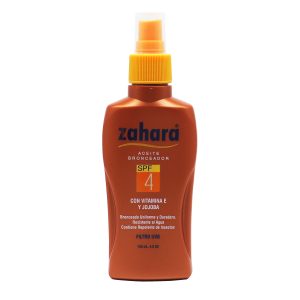 ACEITE BRONCEADOR ZAHARA SPF4