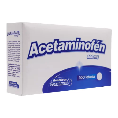 ACETAMINOFEN 500 mg TABLETAS - Imagen 2