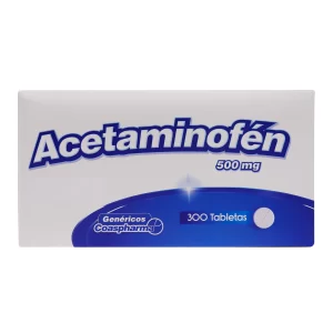ACETAMINOFEN 500 mg TABLETAS