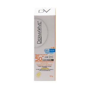 DERMAVIVE PROTECTOR SOLAR GEL SPF 50+ COLOR