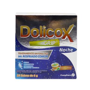 DOLICOX GRIP NOCHE PANELA LIMON CAJA X 2