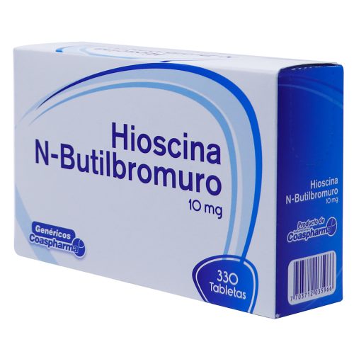 HIOSCINA N-BUTIL BROMURO 10 mg TABLETAS - Imagen 3