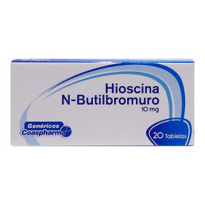 HIOSCINA N BUTILBROMURO 10 mg TABLETAS