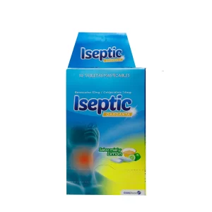 ISEPTIC MIEL LIMON X 96 TABLETAS