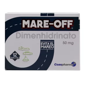 MAREOFF 50 mg TABLETAS