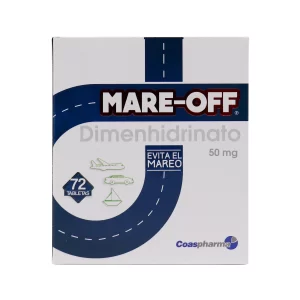 MAREOFF 50 mg TABLETAS