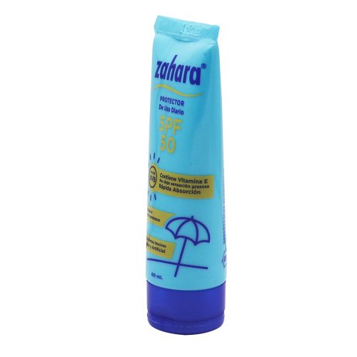 PROTECTOR SOLAR ZAHARA DE USO DIARIO SPF 50 - Imagen 4
