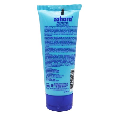 PROTECTOR SOLAR ZAHARA DE USO DIARIO SPF 50 - Imagen 2