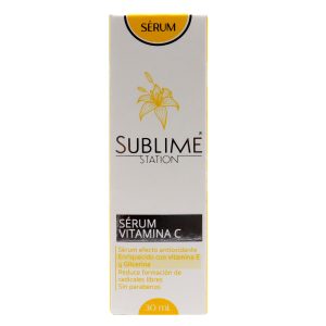SERUM SUERO FACIAL CON VITAMINA C SUBLIME STATION
