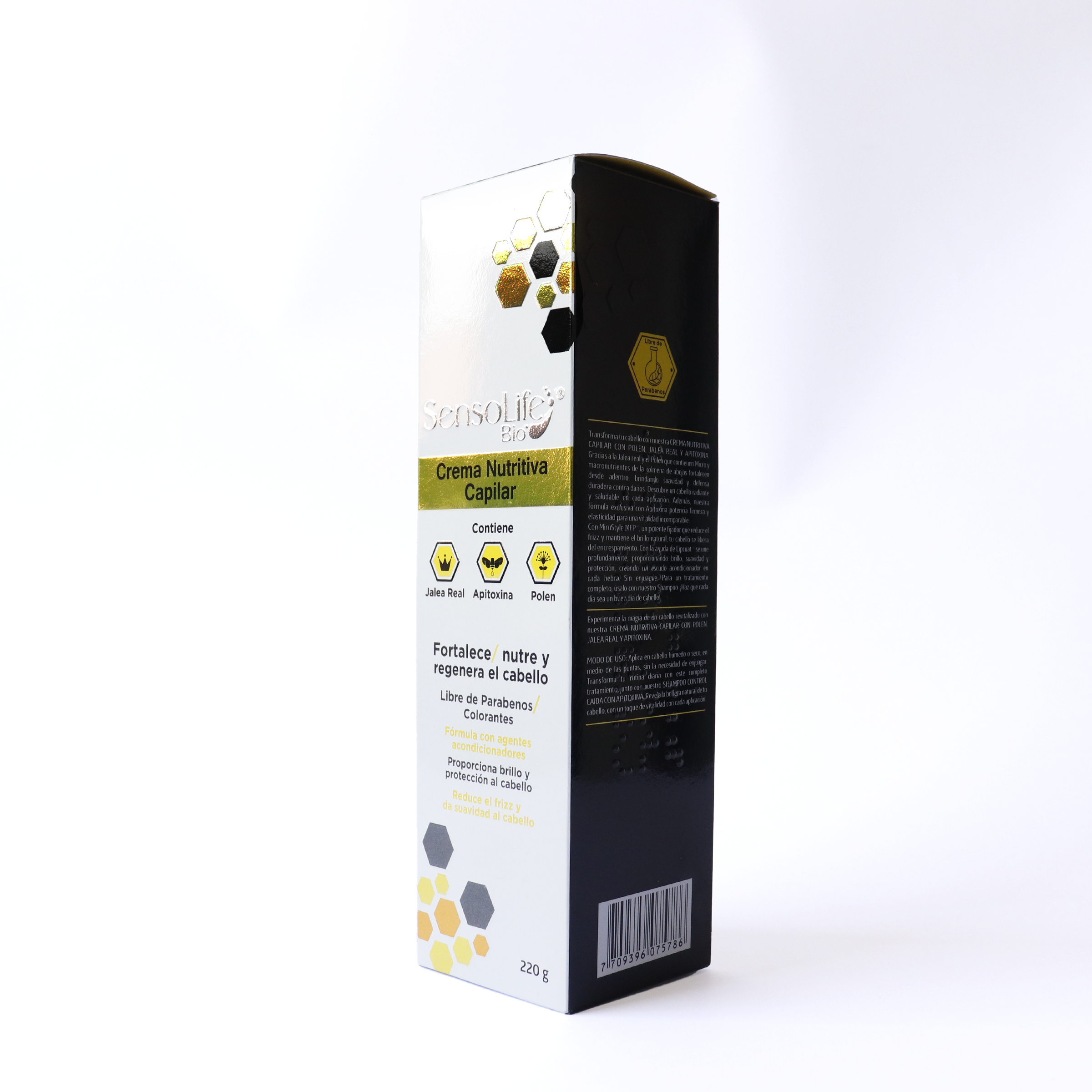 CREMA NUTRITIVA PARA PEINAR CON POLEN - Imagen 3